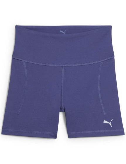 PUMA Cloudspun High Waisted 5" Tight Shorts - Blue Crystalimages6- The Sports Edit