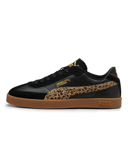 PUMA Club II Era Animal Flair Sneakers - Black/Toasted Almondimages3- The Sports Edit