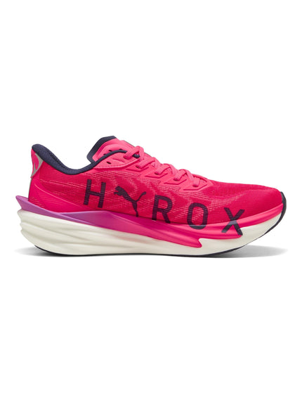 PUMA Deviate Nitro 4 Puma x Hyrox - Puma White/Electric Orchid/Pure Pinkimages2- The Sports Edit