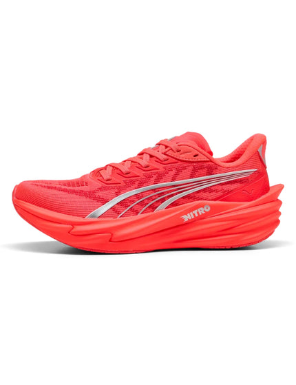 PUMA Deviate NITRO 4 Running Shoes - Ultra Red/PUMA Silverimages3- The Sports Edit