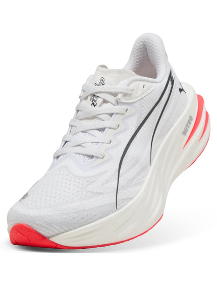 PUMA Deviate Pure NITRO Running Shoes - White/Ultra Redimages4- The Sports Edit