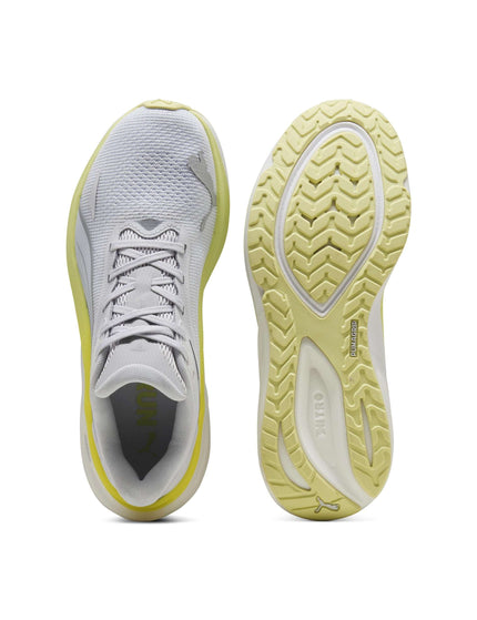 PUMA Electrify NITRO 4 Running Shoes - Vibrant Silver/Apple Spritz/Deep Plumimages5- The Sports Edit