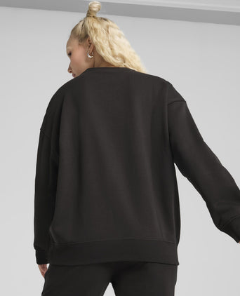Essentials Oversized Crew - Black