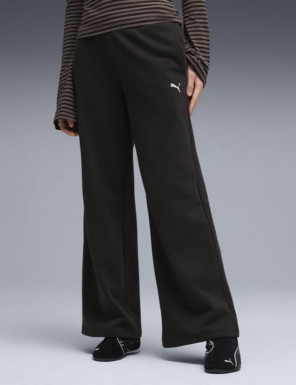 PUMA Essentials Wide Leg Pants - Blackimages1- The Sports Edit