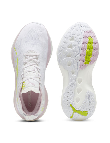PUMA ForeverRun NITRO Shoes - White/Grape Mist/Silver Mistimages5- The Sports Edit