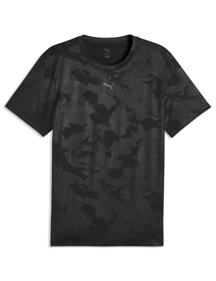 PUMA Cloudspun Embossed Short Sleeve T-Shirt - Puma Blackimages4- The Sports Edit