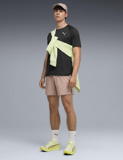 PUMA Dreamrun dryCELL Running 5" Shorts - Sandstoneimages3- The Sports Edit