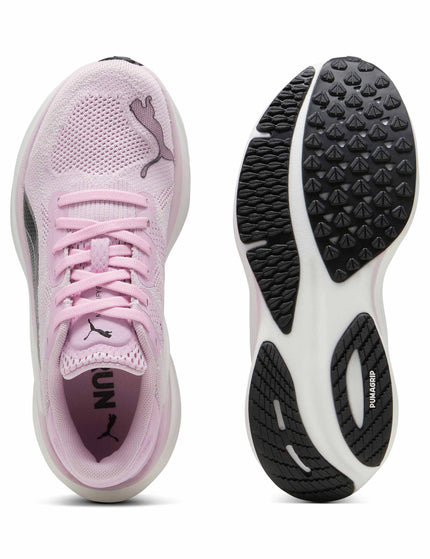PUMA Magnify NITRO 2 Shoes - Grape Mist/Black/Silverimages4- The Sports Edit