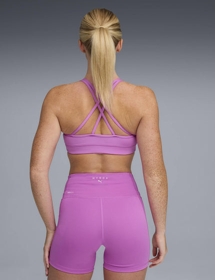 PUMA Puma x Hyrox Move Strappy Light Support Sports Bra - Electric Orchidimages2- The Sports Edit