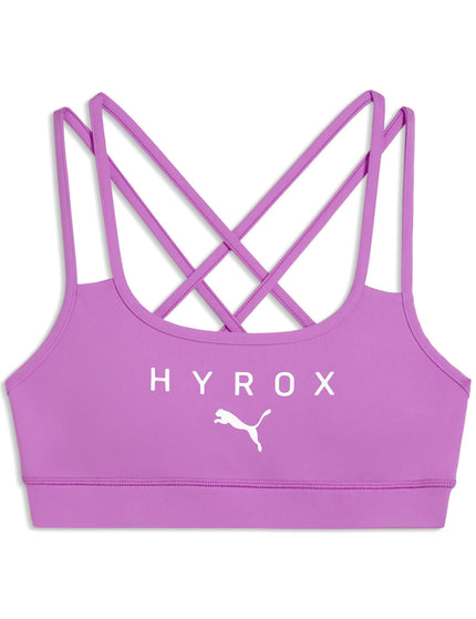 PUMA Puma x Hyrox Move Strappy Light Support Sports Bra - Electric Orchidimages4- The Sports Edit