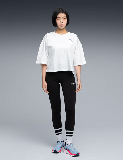 PUMA Puma x Hyrox World Cropped Tee - Whiteimages3- The Sports Edit