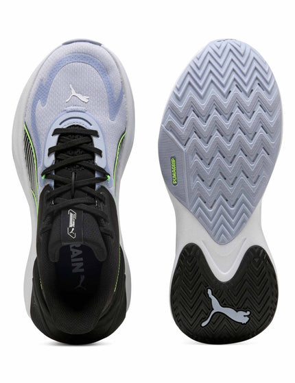 PUMA PWR Hybrid Training Shoes - Cool Weather/White/Green Glareimages5- The Sports Edit