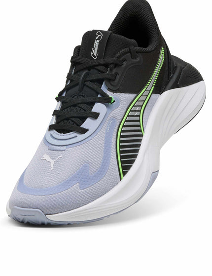 PUMA PWR Hybrid Training Shoes - Cool Weather/White/Green Glareimages3- The Sports Edit