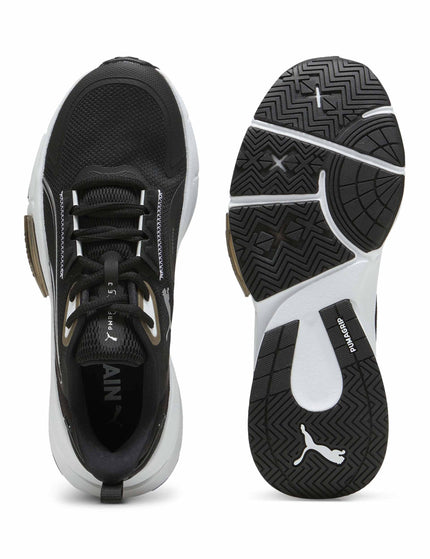 PUMA PWRFrame TR 3 Shoes - Black/Silver/Whiteimages5- The Sports Edit