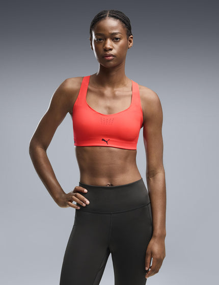 PUMA Pwrmode High Support Sports Bra - Ultra Redimages1- The Sports Edit
