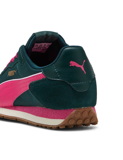 PUMA ST Miler Rose Sneakers - Green Terrain/Posie Pink/Gumimages6- The Sports Edit