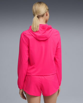 Velocity Woven Running Jacket - Pure Pink