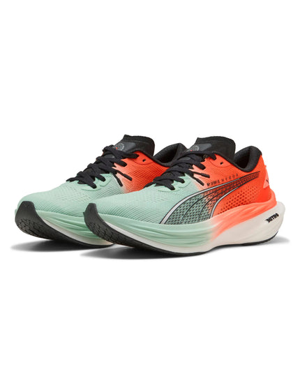 PUMA Puma x Hyrox Deviate NITRO 3 Running Shoes - Mint Melt/Glowing Redimages2- The Sports Edit