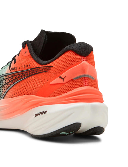 PUMA Puma x Hyrox Deviate NITRO 3 Running Shoes - Mint Melt/Glowing Redimages4- The Sports Edit
