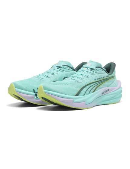 PUMA Puma x Hyrox Deviate NITRO 4 Running Shoes - Intense Mint/Light Lavenderimages2- The Sports Edit