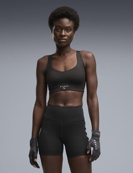 PUMA Puma x Hyrox Pwrmode Sports Bra - Blackimages1- The Sports Edit
