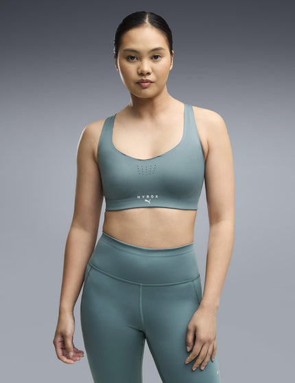 Puma x Hyrox Pwrmode Sports Bra - Herb Garden