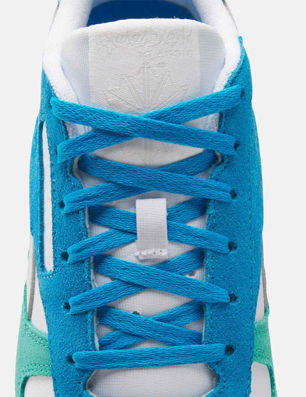 Reebok Classic Leather Shoes - White/Unleashed Green/Greyimages5- The Sports Edit