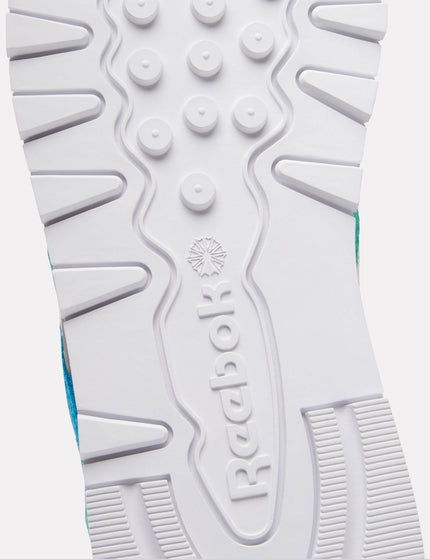 Reebok Classic Leather Shoes - White/Unleashed Green/Greyimages6- The Sports Edit