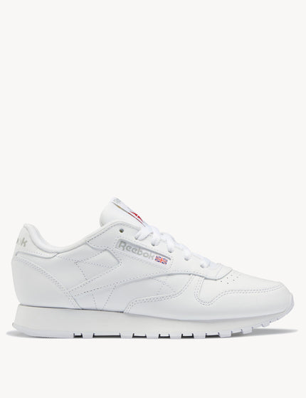 Reebok Classic Leather Shoes - Cloud White/Pure Grey 3images1- The Sports Edit