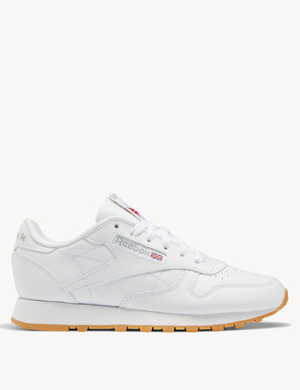 Reebok Classic Leather Shoes - Cloud White/Pure Grey 3/Reebok Rubber Gum-03images1- The Sports Edit