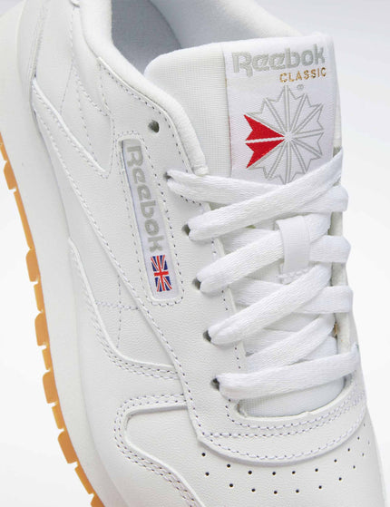 Reebok Classic Leather Shoes - Cloud White/Pure Grey 3/Reebok Rubber Gum-03images5- The Sports Edit