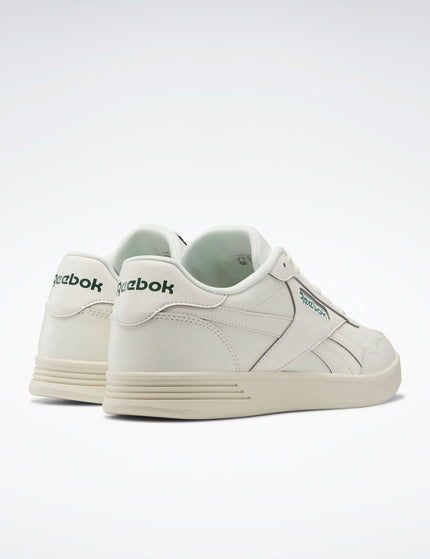 Reebok Court Advance Shoes - Chalk/Dark Green/Flash Redimages6- The Sports Edit