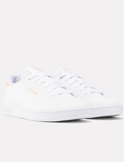 Reebok Court Clean Sneakers - Cloud White/Peach Glow/Blushimages6- The Sports Edit