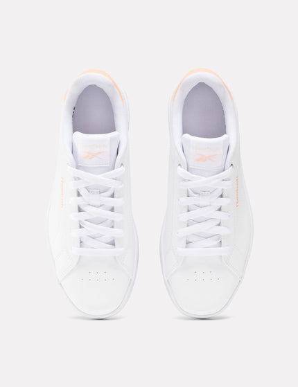 Reebok Court Clean Sneakers - Cloud White/Peach Glow/Blushimages5- The Sports Edit