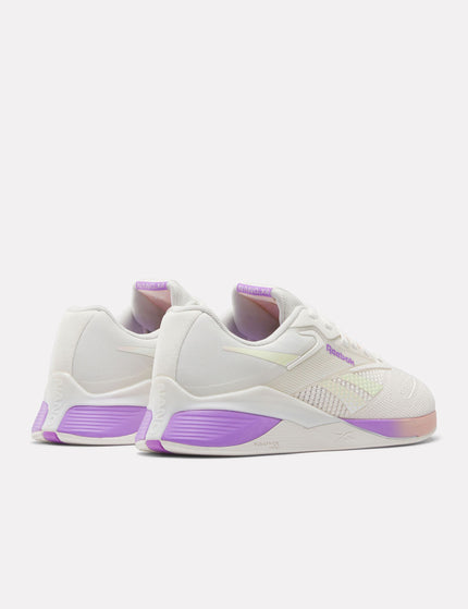 Reebok Nano X4 - Chalk/Washed Clay/Dgtl Purpleimages3- The Sports Edit