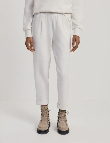 Varley The Rolled Cuff Pant 25" - Ivory Marlimages1- The Sports Edit