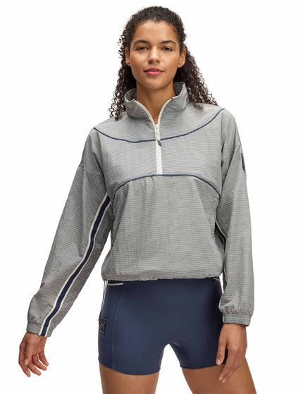 Under Armour Run 96 Jacket - White Quartz/Downpour Greyimages1- The Sports Edit