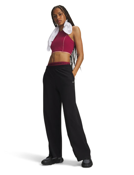 Under Armour Motion Wide Leg Pants - Ultimate Black/Whiteimages4- The Sports Edit
