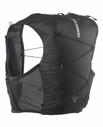 Active Skin 8 Running Vest - Black/Metal
