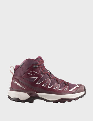 X Ultra 360 Edge Mid Gore-Tex - Huckleberry/Maroon Banner/Icy Pink