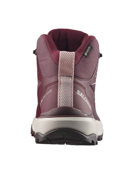 Salomon X Ultra 360 Edge Mid Gore-Tex - Huckleberry/Maroon Banner/Icy Pinkimages3- The Sports Edit