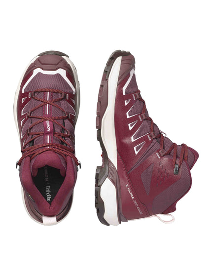Salomon X Ultra 360 Edge Mid Gore-Tex - Huckleberry/Maroon Banner/Icy Pinkimages6- The Sports Edit