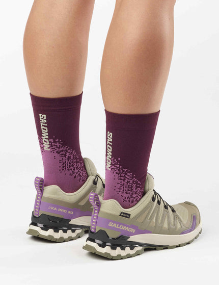 Salomon XA Pro 3D V9 Gore-Tex - Bog/Aloe/Concord Grapeimages7- The Sports Edit