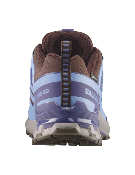 Salomon XA Pro 3D V9 Gore-Tex - Dark Earth/Brunnera Blue/Heronimages3- The Sports Edit