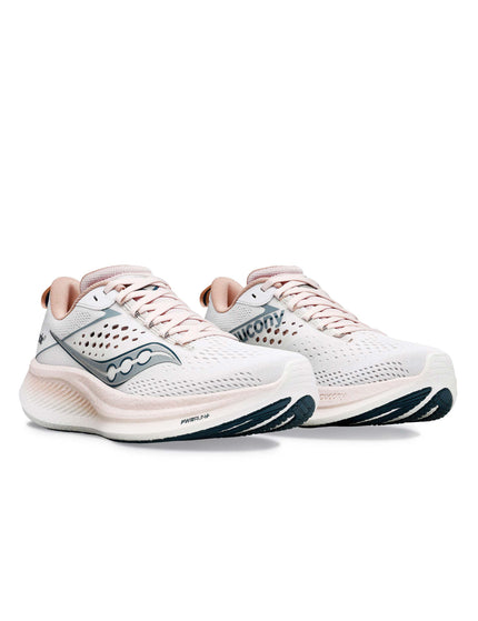 Saucony Ride 17 - White/Lotusimages3- The Sports Edit