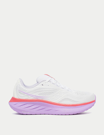 Saucony Ride 18 - White/Coralimages1- The Sports Edit