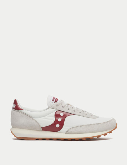 Saucony Trainer 80 - White/Maroonimages1- The Sports Edit