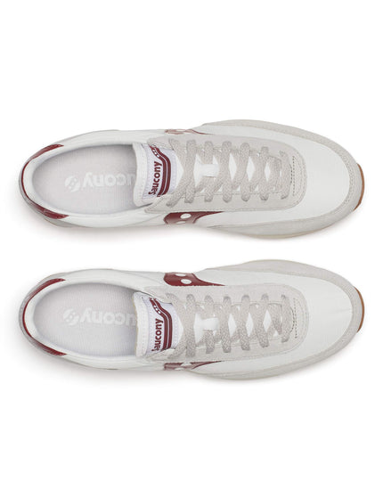 Saucony Trainer 80 - White/Maroonimages3- The Sports Edit