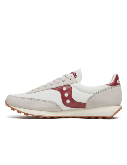 Saucony Trainer 80 - White/Maroonimages4- The Sports Edit