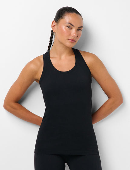 Athlete Seamless Workout Vest - Black